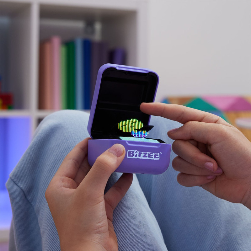 Інтерактивна іграшка з віртуальними цифровими героями BITZEE - МОЇ ПІКСЕЛЬНІ УЛЮБЛЕНЦІ (фіолет.)