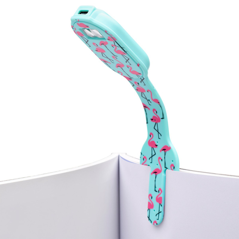 Закладка-ліхтарик FLEXILIGHT Rechargeable серії «Класика» - ФЛАМІНГО