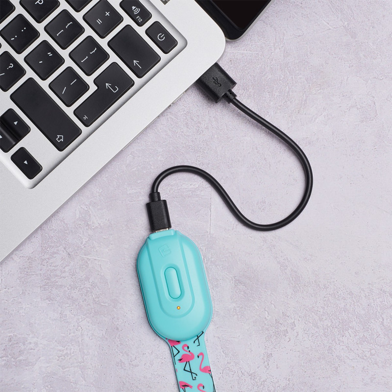 Закладка-ліхтарик FLEXILIGHT Rechargeable серії «Класика» - ФЛАМІНГО