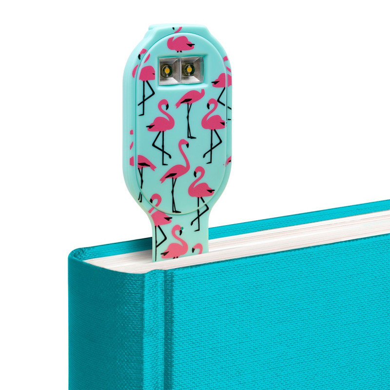 Закладка-ліхтарик FLEXILIGHT Rechargeable серії «Класика» - ФЛАМІНГО