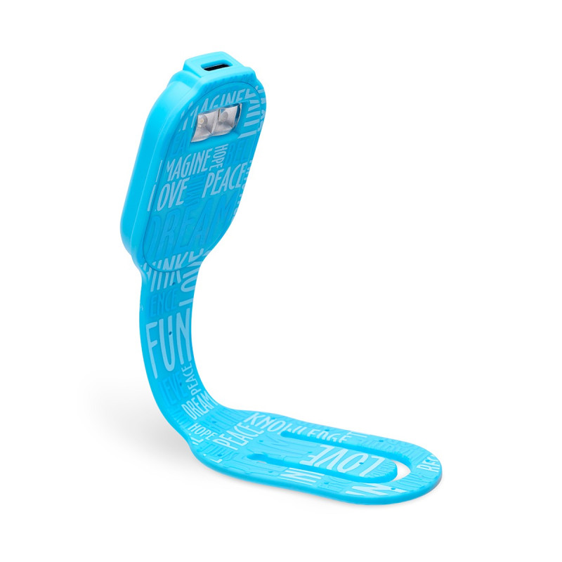 Закладка-ліхтарик FLEXILIGHT Rechargeable серії «Класика» - СИНІЙ СТИЛЬ