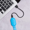 Закладка-ліхтарик FLEXILIGHT Rechargeable серії «Класика» - СИНІЙ СТИЛЬ