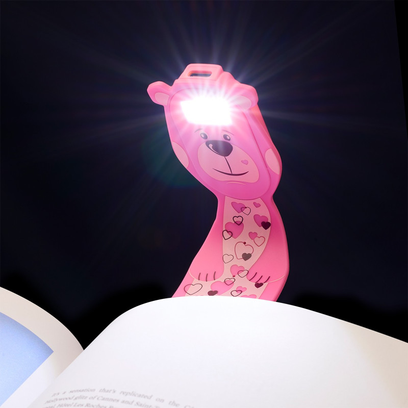 Закладка-ліхтарик FLEXILIGHT Rechargeable серії «Друзяки» - ВЕДМЕДИК