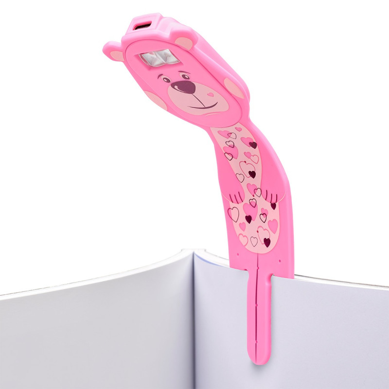 Закладка-ліхтарик FLEXILIGHT Rechargeable серії «Друзяки» - ВЕДМЕДИК