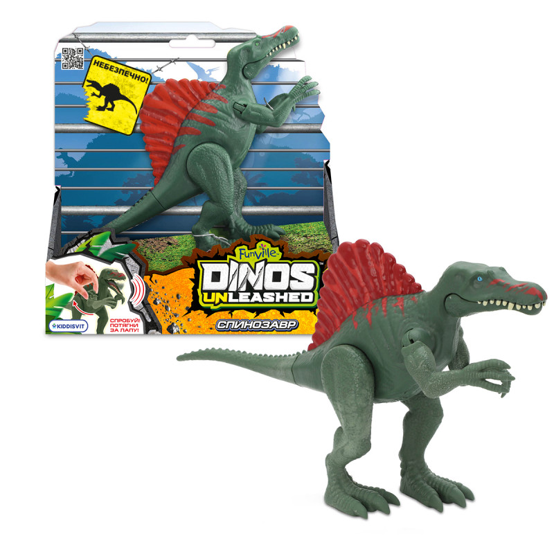 Інтерактивна іграшка DINOS UNLEASHED серії "Realistic" S2 – СПИНОЗАВР