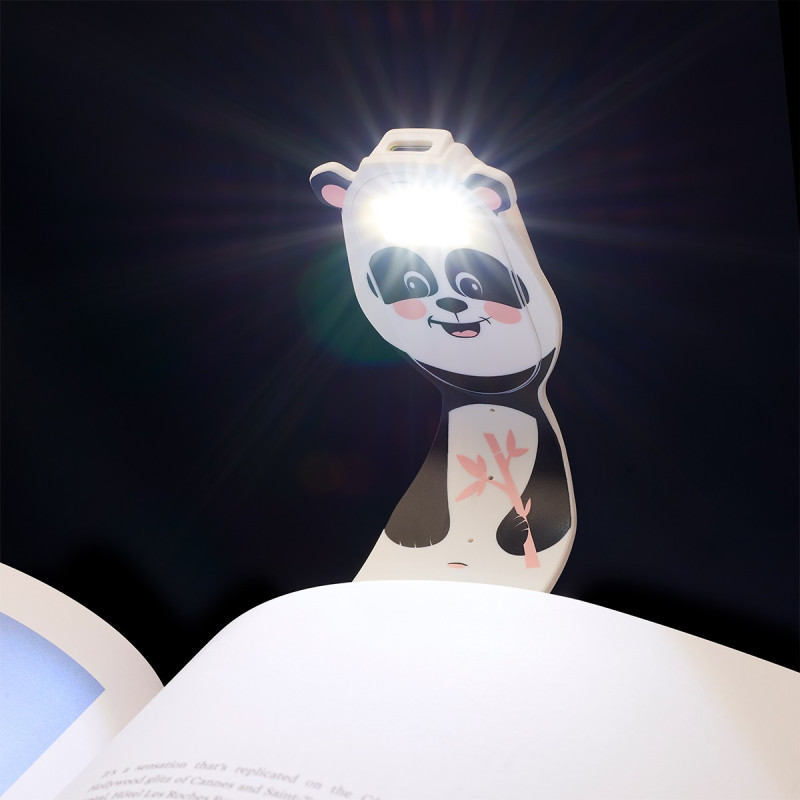 Закладка-ліхтарик FLEXILIGHT Rechargeable серії «Друзяки» - ПАНДА