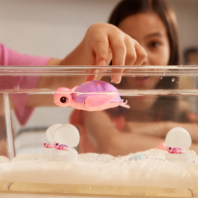 Інтерактивний ігровий набір PETS ALIVE серії "Mama & Baby Surprise" S1 – МАМА ЧЕРЕПАХА З СЮРПРИЗОМ