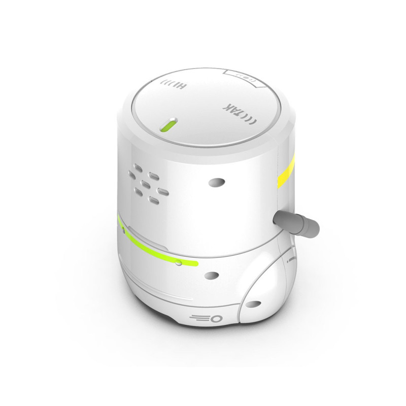 Розумний робот з сенсорним керуванням та навчальними картками - AT-ROBOT 2 (білий, озвуч.укр)