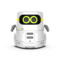 Розумний робот з сенсорним керуванням та навчальними картками - AT-ROBOT 2 (білий, озвуч.укр)