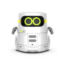 Розумний робот з сенсорним керуванням та навчальними картками - AT-ROBOT 2 (білий, озвуч.укр)