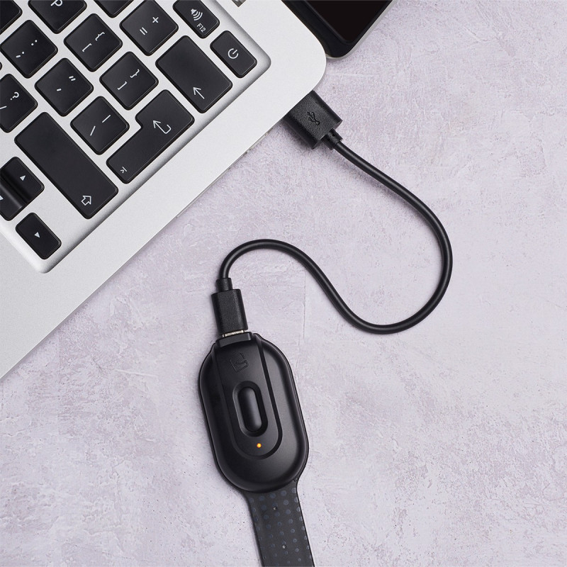 Закладка-ліхтарик FLEXILIGHT Rechargeable серії «Класика» – ЧОРНІ КРАПКИ