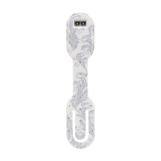 Закладка-ліхтарик FLEXILIGHT Rechargeable серії «Класика» - БІЛІ КВІТИ