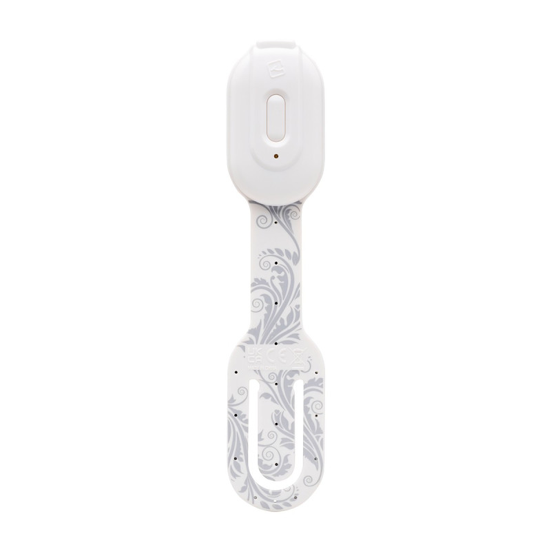 Закладка-ліхтарик FLEXILIGHT Rechargeable серії «Класика» - БІЛІ КВІТИ