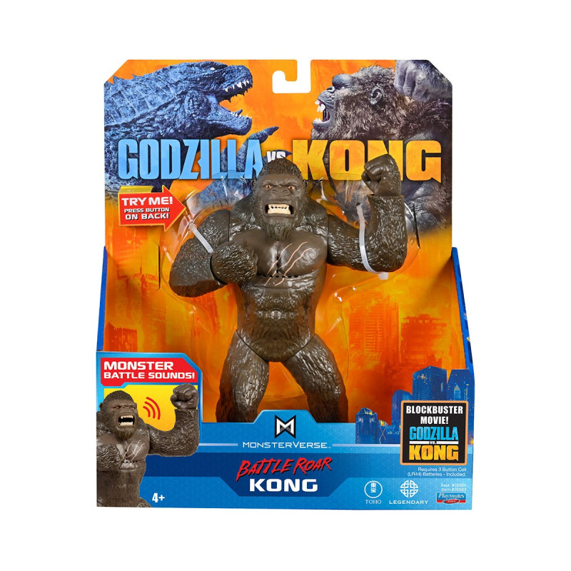 Фігурка GODZILLA VS. KONG – КОНГ ДЕЛЮКС (17 сm, звук)