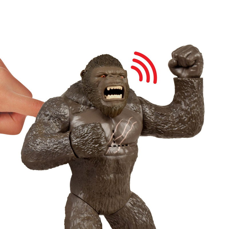 Фігурка GODZILLA VS. KONG – КОНГ ДЕЛЮКС (17 сm, звук)