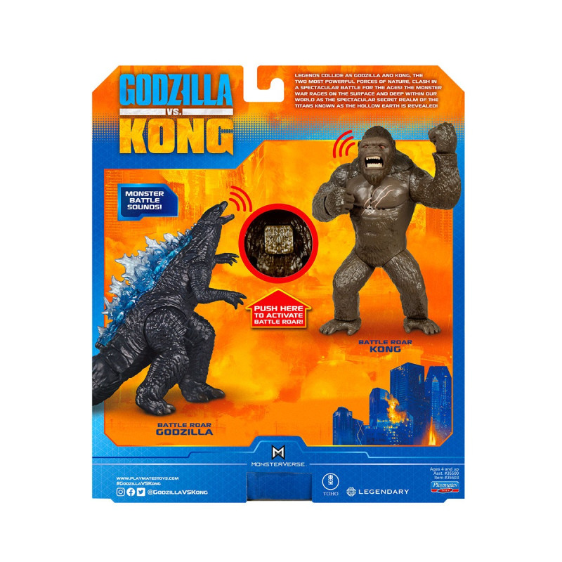 Фігурка GODZILLA VS. KONG – КОНГ ДЕЛЮКС (17 сm, звук)