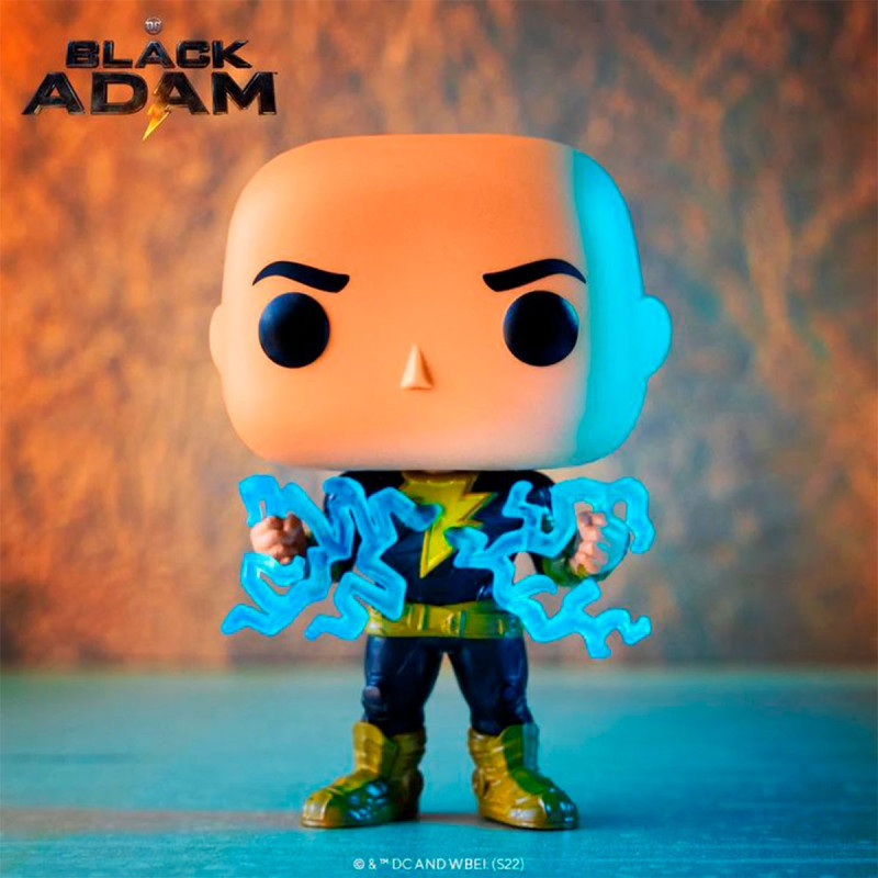 Ігрова фігурка FUNKO POP! серії "Чорний Адам" – ЧОРНИЙ АДАМ (w/glow chase)