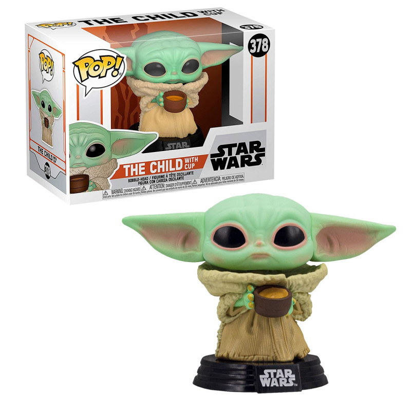 Ігрова фігурка FUNKO POP! серії "Мандалорець" - МАЛЮК ІЗ ЧАШКОЮ