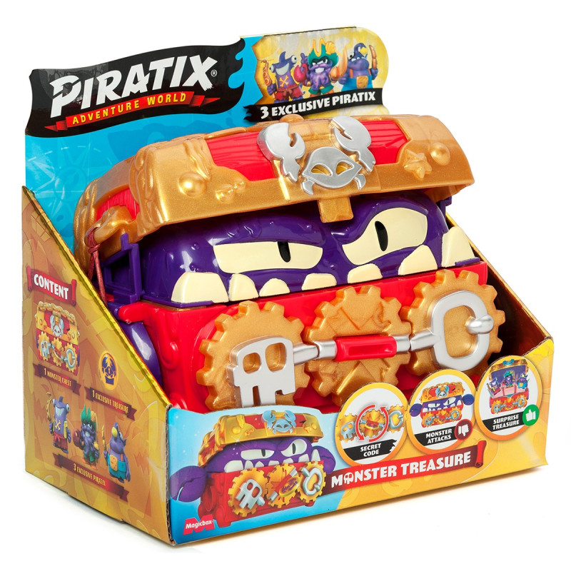 Ігровий набір PIRATIX S - СКРИНЯ ЗІ СКАРБАМИ