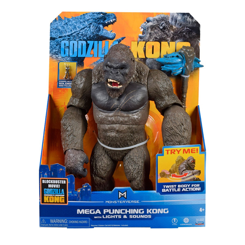 Фігурка GODZILLA VS. KONG – МЕГАКОНГ (33 сm, світло, звук)