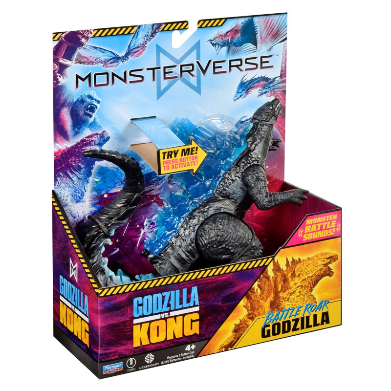Фігурка GODZILLA VS. KONG S2 – ҐОДЗІЛЛА ГОТОВИЙ ДО БОЮ (18 см, звук)
