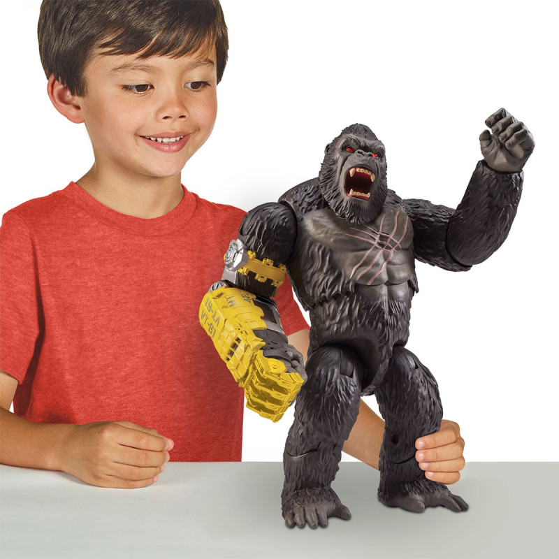 Фігурка GODZILLA X KONG – МЕГАПОТУЖНИЙ УДАР КОНГА (світло, звук)