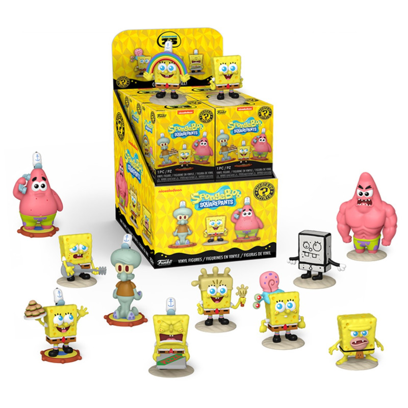 Ігрова фігурка FUNKO MYSTERY MINIS – ГУБКА БОБ (в асорт., у диспл.)