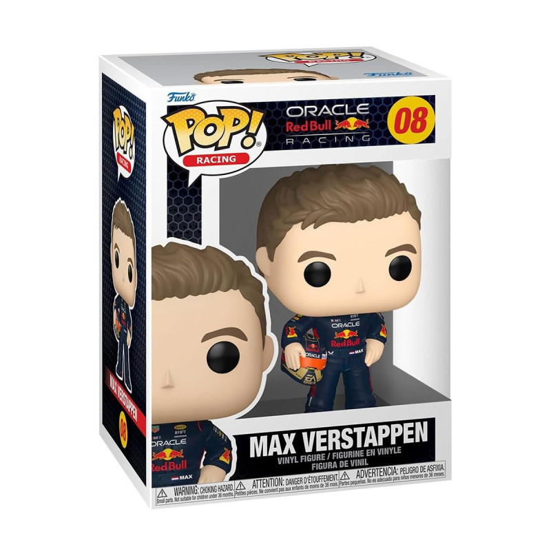 Ігрова фігурка FUNKO POP! серії "Формула-1" - МАКС ФЕРСТАППЕН З ШОЛОМОМ