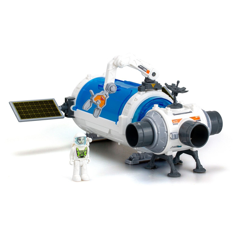 Ігровий набір з фігуркою ASTROPOD – МІСІЯ «ПОБУДУЙ МОДУЛЬНУ КОСМІЧНУ СТАНЦІЮ» (деталі, фігурка)