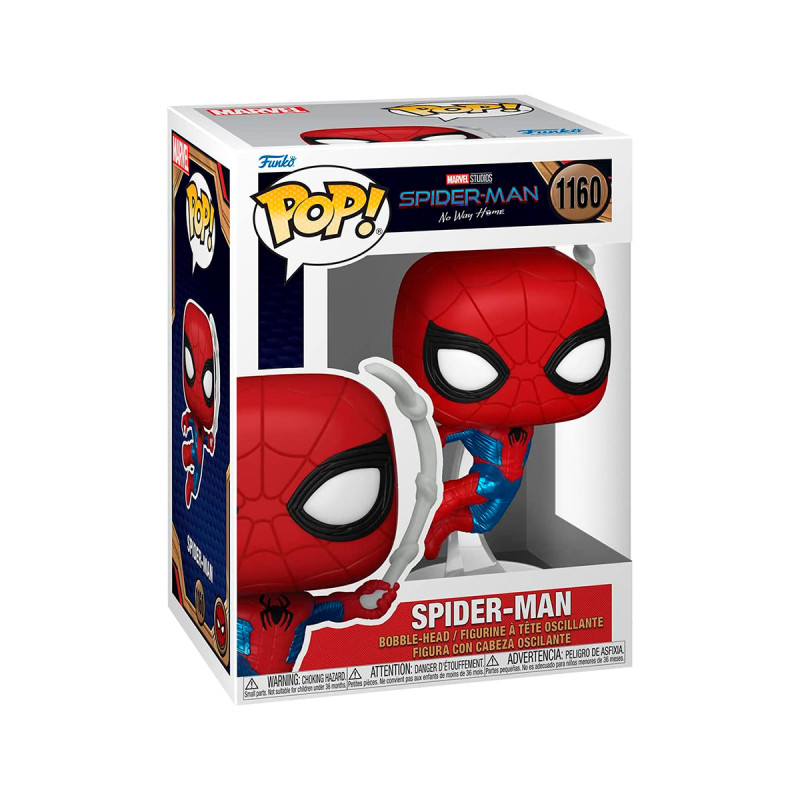 Ігрова фігурка FUNKO POP! серії "Людина-павук: Немає шляху додому" – ЛЮДИНА-ПАВУК (фінальний костюм)