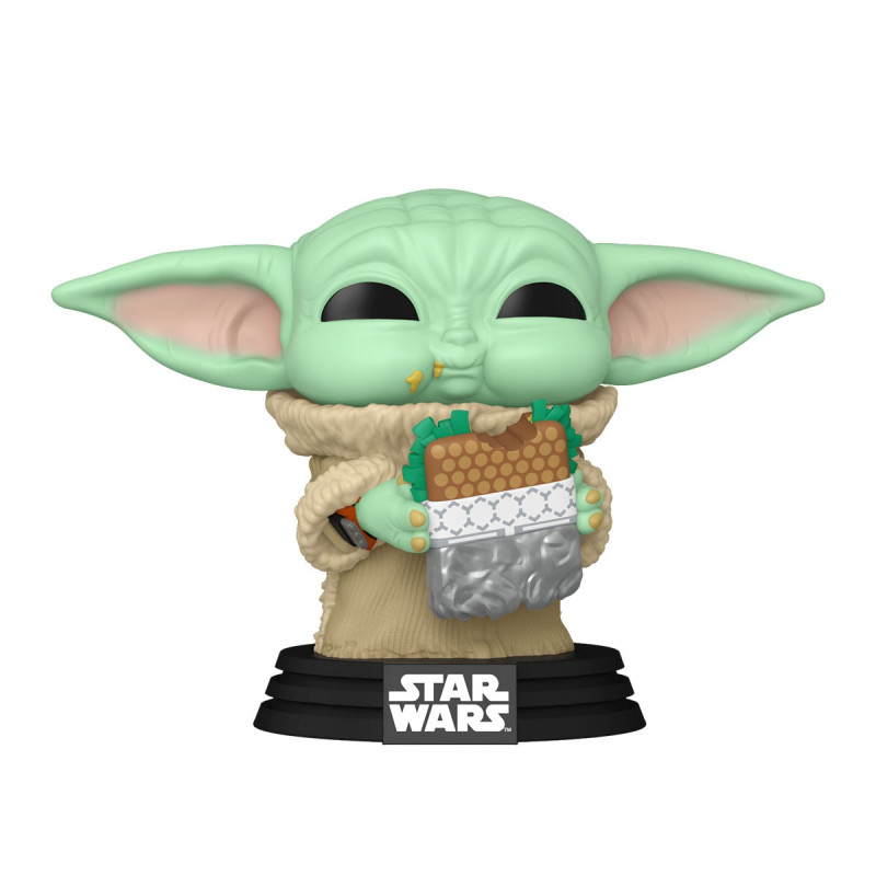 Ігрова фігурка FUNKO POP! серії "Мандалорець і Ґроґу" - ҐРОҐУ ІЗ СЕНДВІЧЕМ