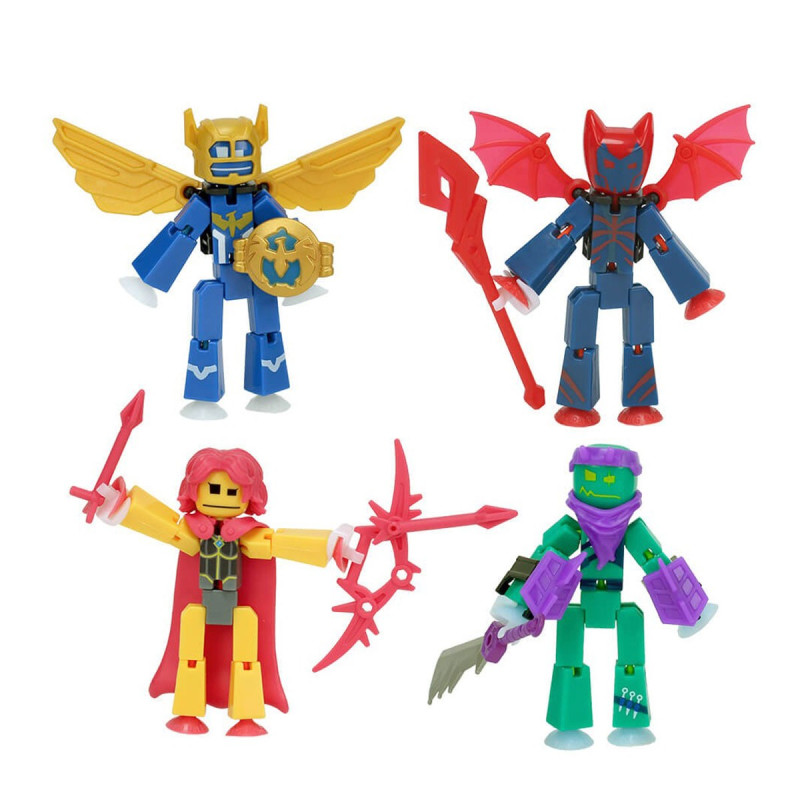 Ігровий набір для анімаційної творчості STIKBOT LEGENDS - ВАЛОР (1 екскл. фіг., аксесуари)