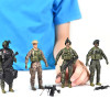 Ігровий набір фігурок солдатів ELITE FORCE — МОРСЬКІ КОТИКИ (5 фігурок, аксес.)