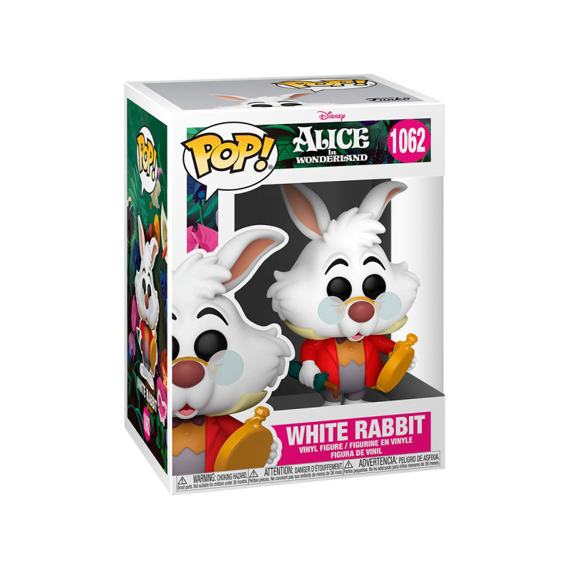 Ігрова фігурка FUNKO POP! серії "Аліса в країні див" - БІЛИЙ КРОЛИК З ГОДИННИКОМ