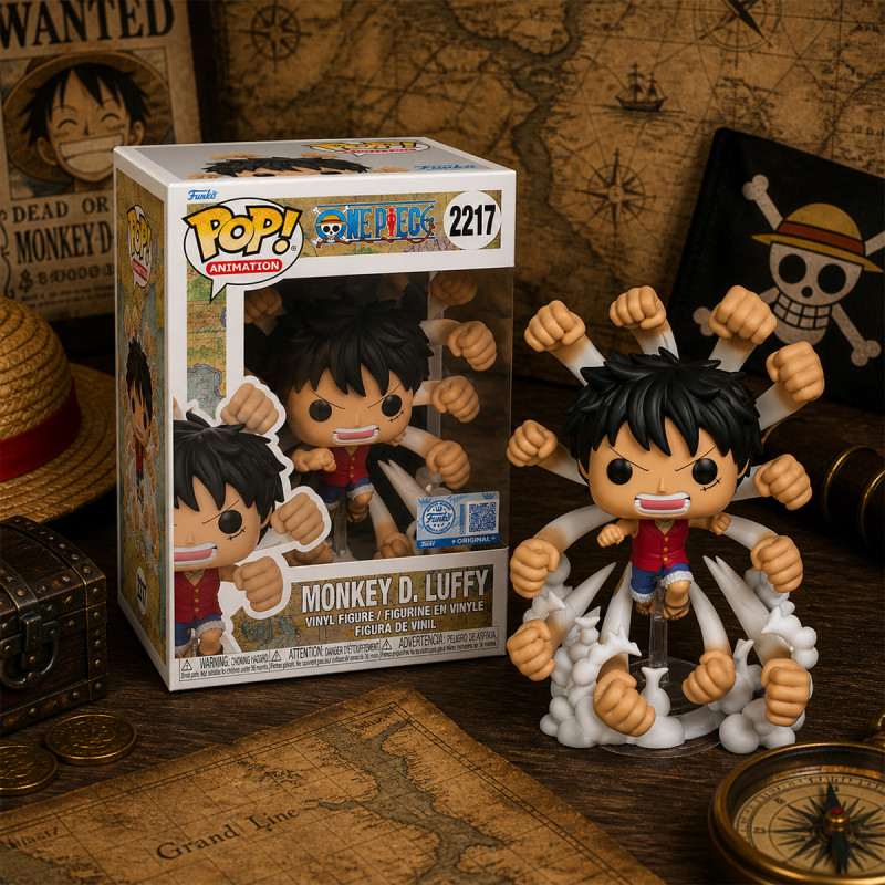 Ігрова фігурка FUNKO POP! серії "Великий куш" - ЛУФФІ (Гому Гому но Кулемет Гатлінга)