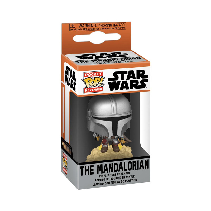 Ігрова фігурка на кліпсі FUNKO POP! серії "Мандалорець" – МАНДАЛОРЕЦЬ З БЛАСТЕРОМ