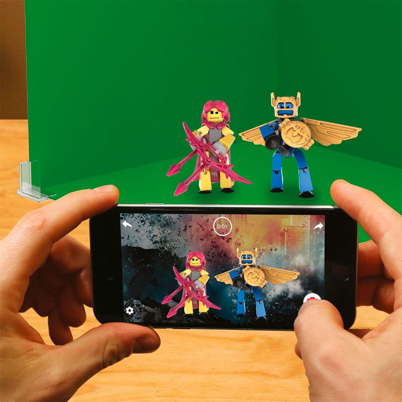 Ігровий набір для анімаційної творчості STIKBOT LEGENDS - РЕБЕЛЛ (1 екскл. фіг., аксесуари)