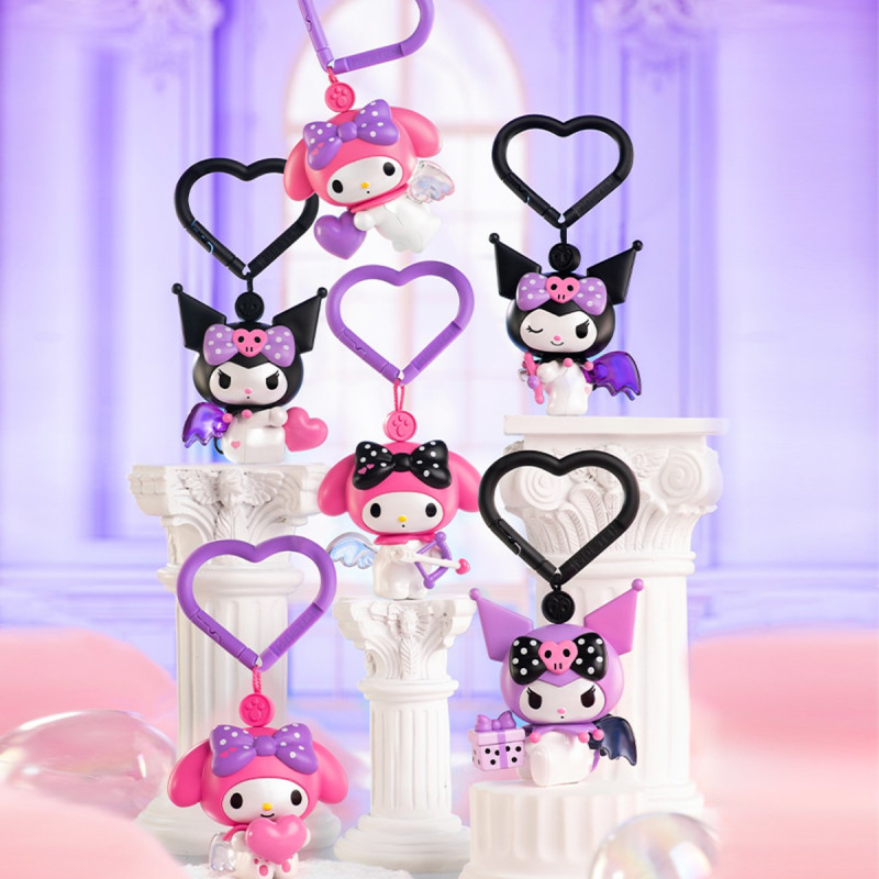Механічна іграшка-сюрприз POP TOP KUROMI & MY MELODY – МИЛІ КРИЛЬЦЯ (в ас.)