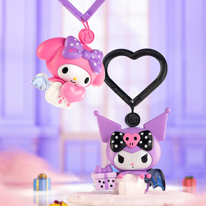 Механічна іграшка-сюрприз POP TOP KUROMI & MY MELODY – МИЛІ КРИЛЬЦЯ (в ас.)