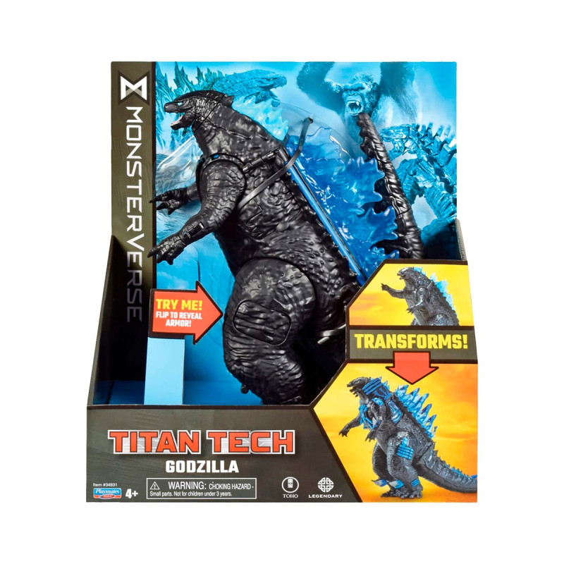 Фігурка GODZILLA VS. KONG серії «TITAN TECH» – ҐОДЗІЛЛА (20 cm)