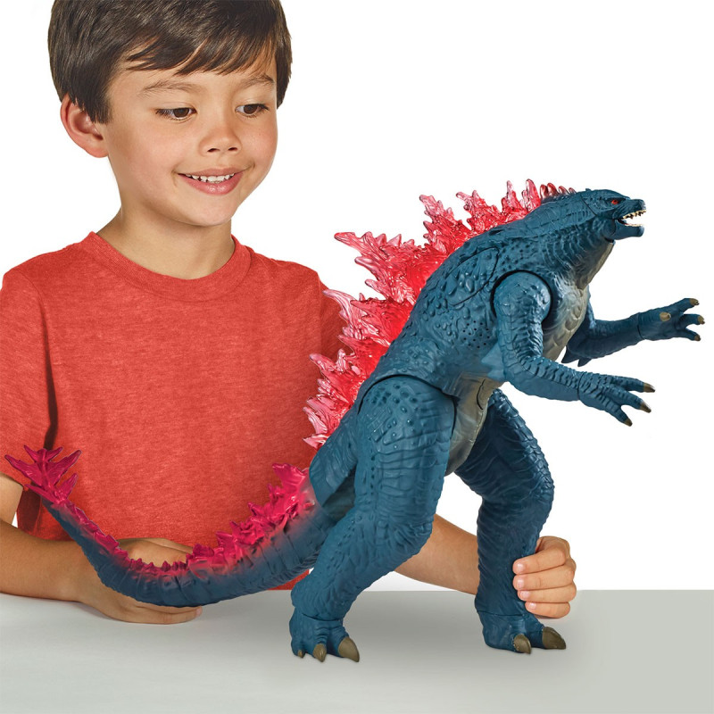 Фігурка GODZILLA X KONG – МЕГАҐОДЗІЛЛА ДЕЛЮКС З ПРОМЕНЕМ (33 cm, світло, звук)