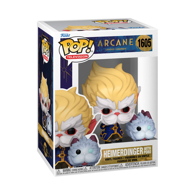 Ігрова фігурка FUNKO POP! серії "Аркейн" - ХЕЙМЕРДІНГЕР З ПОРО