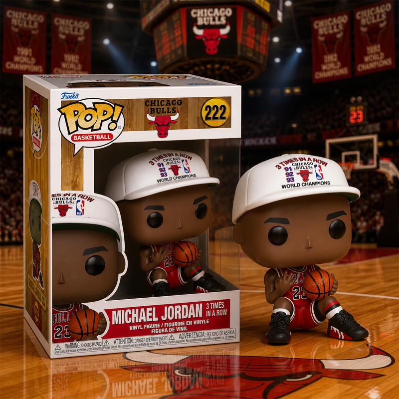 Ігрова фігурка FUNKO POP! серії "NBA: Bulls" - МАЙКЛ ДЖОРДАН (ПАМ'ЯТНИЙ МОМЕНТ)