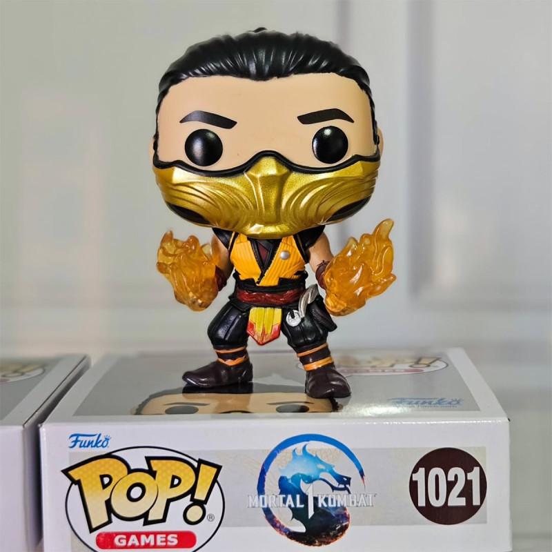 Ігрова фігурка FUNKO POP! серії "Смертельна битва" - СКОРПІОН