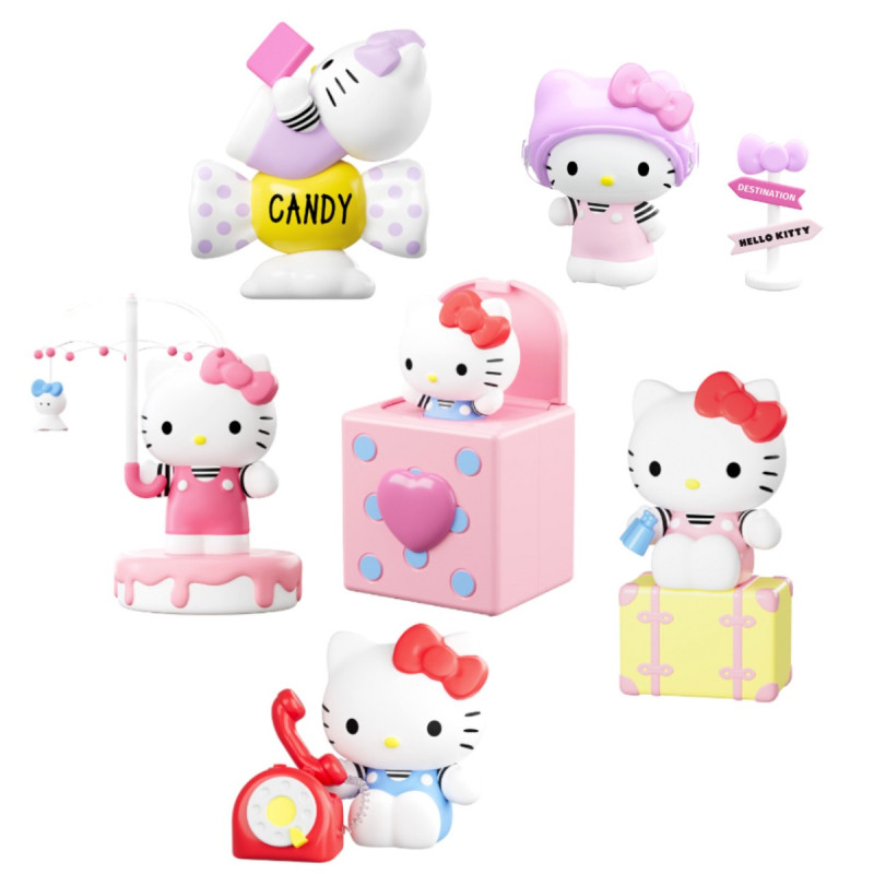 Механічна іграшка-сюрприз POP TOP HELLO KITTY – МИЛИЙ СИГНАЛ (в ас.)