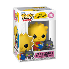 Набір фігурок FUNKO POP! серії "Сімпсони S11" - ЛІСА Й МАЛЕНЬКИЙ ПОМІЧНИК САНТИ