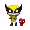 Набір ігрових фігурок FUNKO POP! серії "Дедпул 3" - РОСОМАХА З БЕБІПУЛОМ