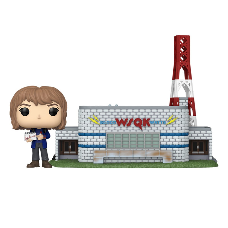 Набір ігрових фігурок FUNKO POP! Town серії "Дивні дива" – РОБІН З РАДІОСТАНЦІЄЮ WSQK