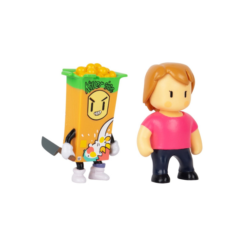 Набір колекційних фігурок STUMBLE GUYS - МІС СТАМБЛ І КІЛЕР (2 фігурки, 6 cm)