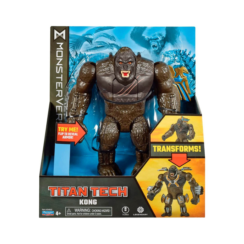 Фігурка GODZILLA VS. KONG серії «TITAN TECH» – КОНГ (20 cm)